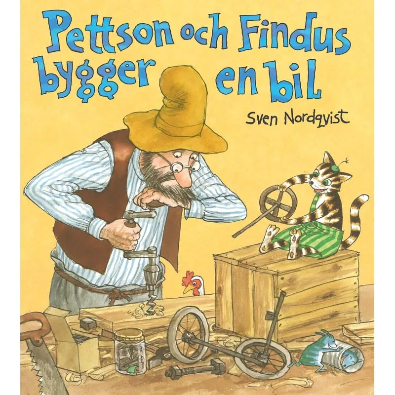 Bild 1 för Pettson och Findus Bygger en bil