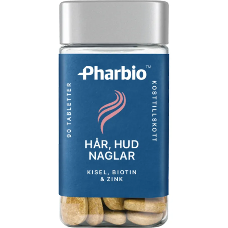 Bild 2 för Pharbio Hår, hud & naglar 90 tabletter