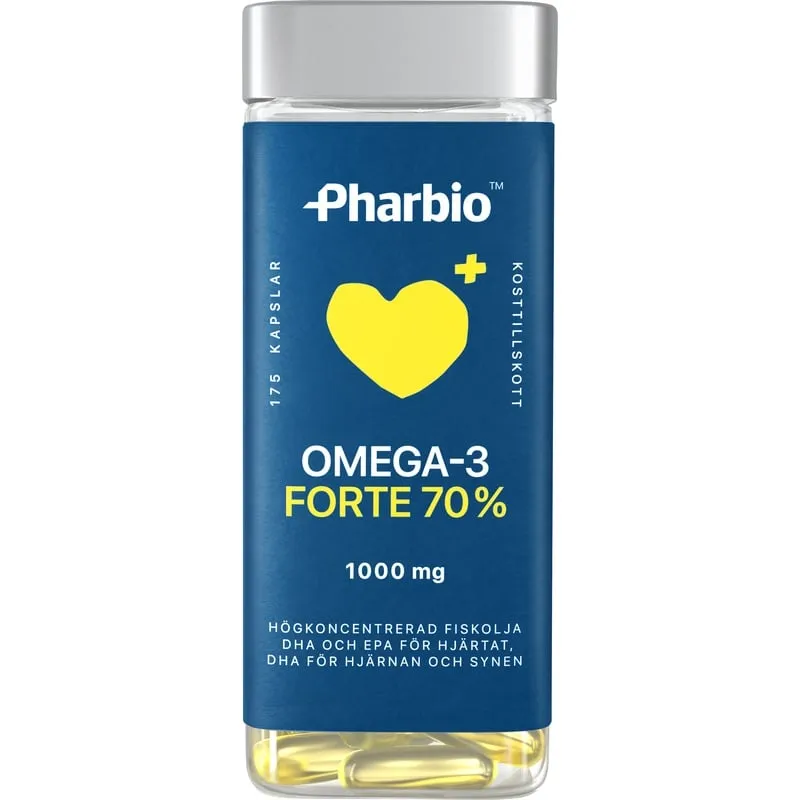 Bild 1 för Pharbio Omega-3 Forte 175 kapslar