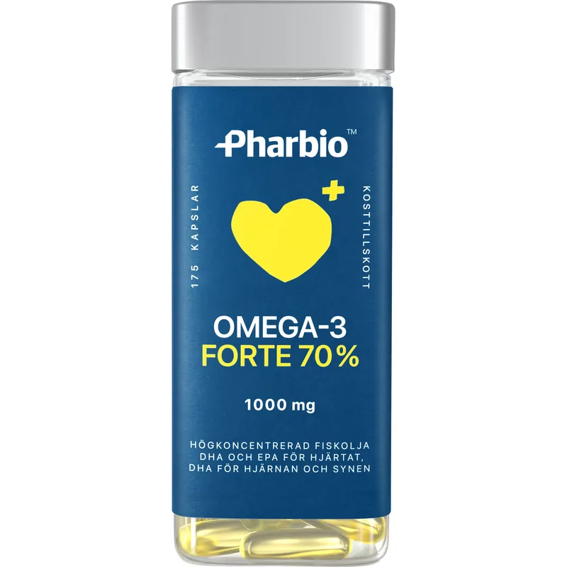 Bild 2 för Pharbio Omega-3 Forte 175 kapslar