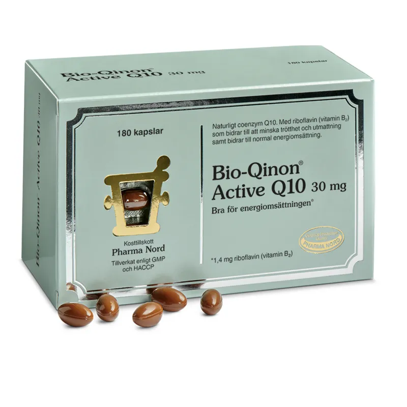 Bild 2 för Pharma Nord Bio-Qinon Active Q10 30 mg 180 kapslar