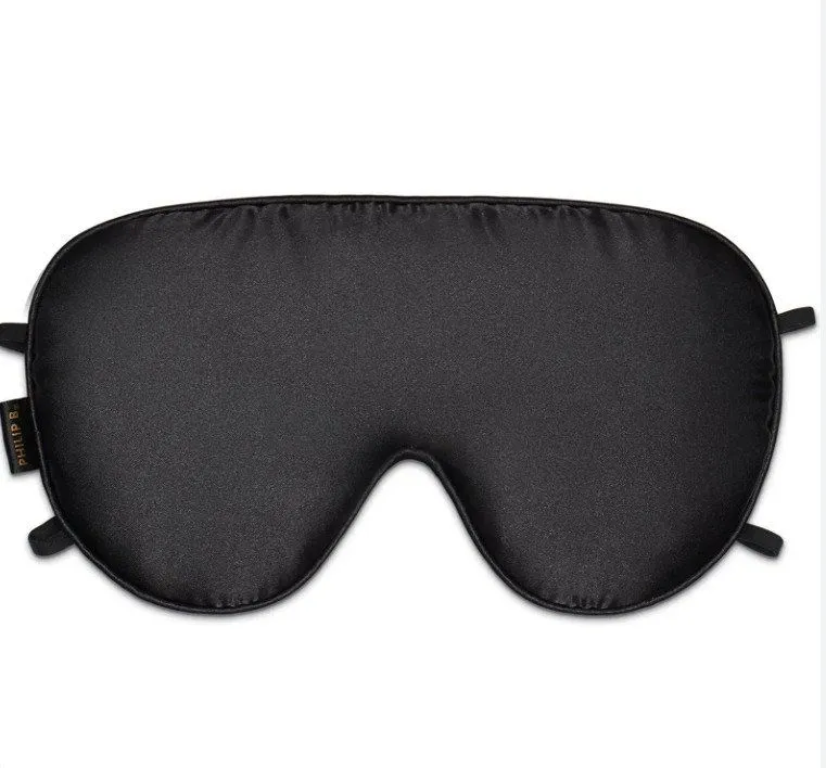 Alternativ bild 0 för Philip B Black Silky Smooth Sleep Mask (Black) Black