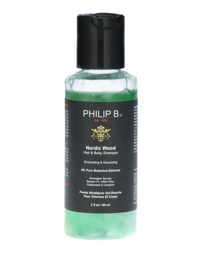 Bild 1 för Philip B Nordic Wood One Step Shampoo (U) 60 ml