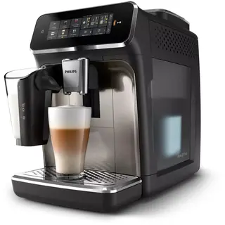 Produktfoto för Philips 3300 series EP3347 - Automatisk kaffekokare med cappuccinatore - 15 bar - svart/krom