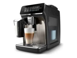 Produktfoto för Philips 3300 series EP3347 - Automatisk kaffekokare med cappuccinatore - 15 bar - svart/krom