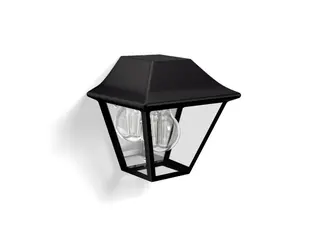 Produktfoto för Philips Alpenglow wall lantern black 1x42W 230V