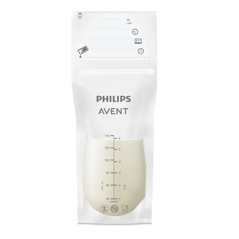 Bild 1 för Philips Avent Förvaringspåsar för Bröstmjölk 180 ml 25 st