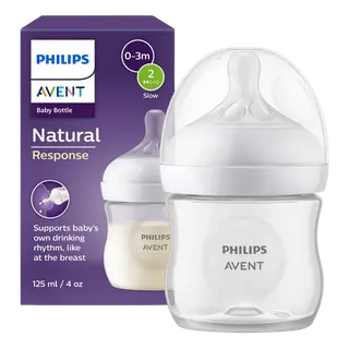 Produktfoto för Philips Avent Natural Response Flaska 125 ml