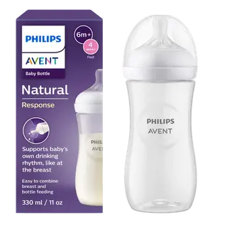 Produktfoto för Philips Avent Natural Response Flaska 330 ml