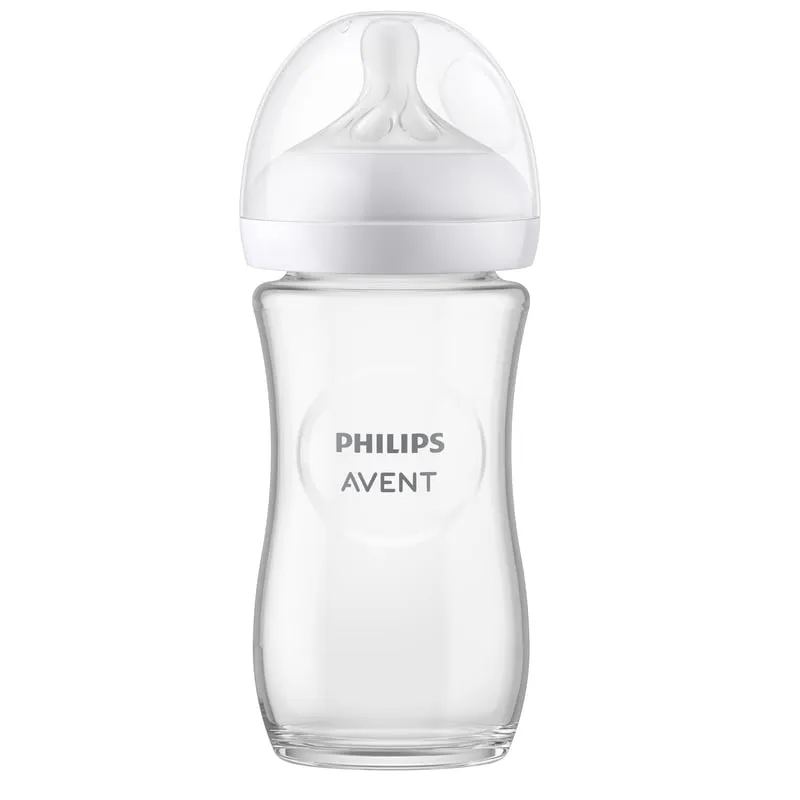 Bild 1 för Philips Avent Natural Response Glasflaska 240 ml