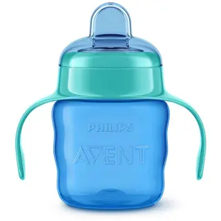 Produktfoto för Philips Avent Pipmugg blå/grön 6m+ 200 ml