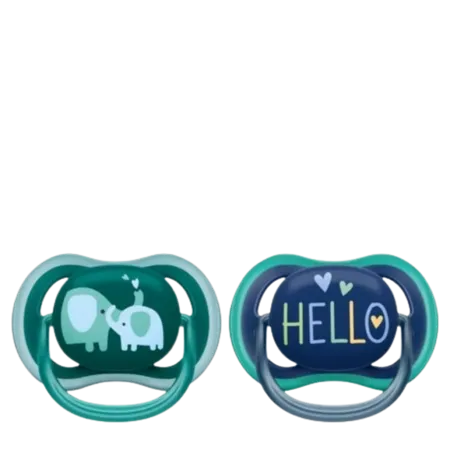 Bild 2 för Philips Avent Ultra Air Napp 18+ månader Grön/Blå 2-pack