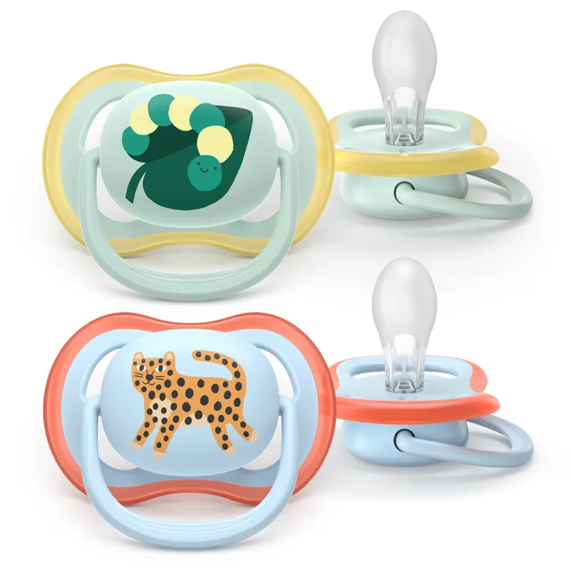 Bild 1 för Philips Avent Ultra Air Napp Ljusgrön & Ljusblå 0-6 mån 2-pack