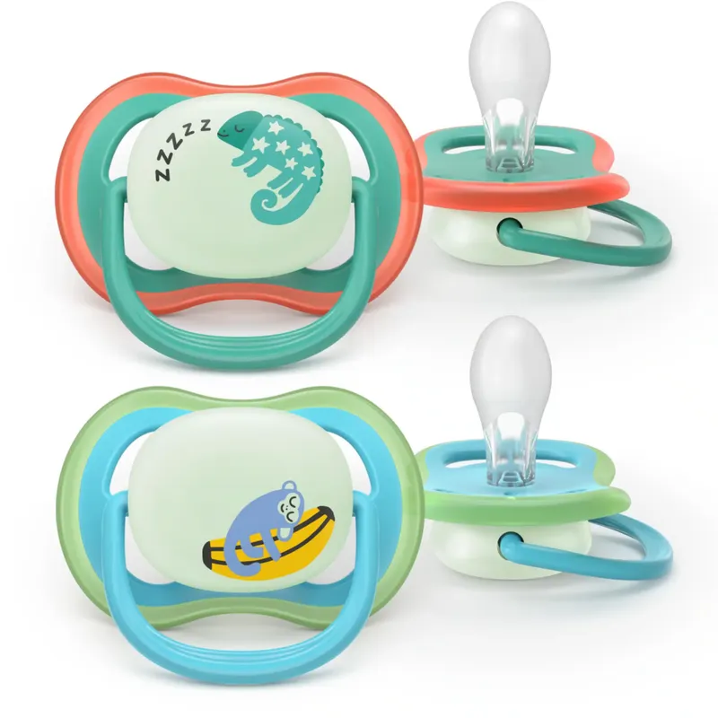 Bild 2 för Philips Avent Ultra Air Nattnapp Grön & Blå 6-18 mån 2-pack