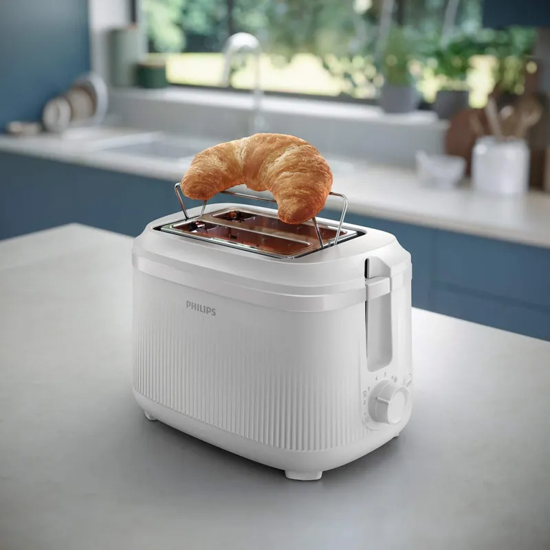 Bild 2 för Philips Brödrost HD2511/00 Arctic White 3000 serien