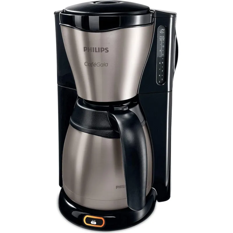 Bild 1 för Philips Café Gaia HD7548 - Kaffemaskin - 15 koppar - metall/svart