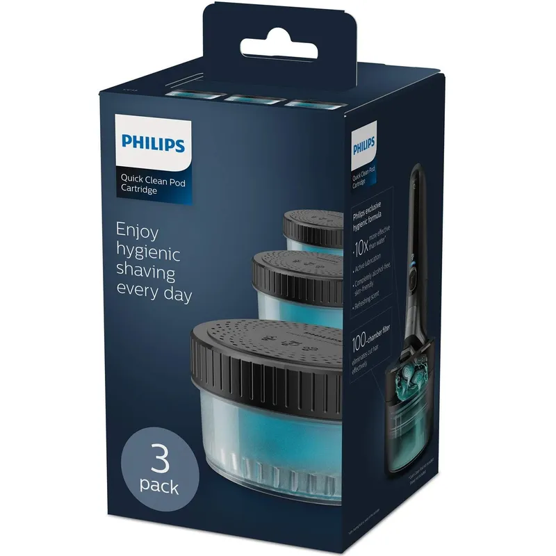 Bild 2 för Philips CC13 - Rengöringspatron - för rakapparat (paket om 3)