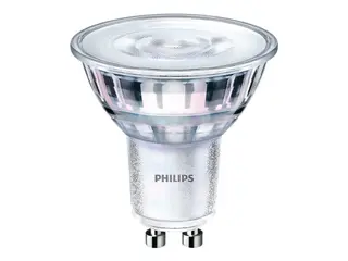 Produktfoto för Philips CorePro - LED-spotlight - form: PAR16 - GU10 - 4 W (motsvarande 50 W) - klass F - vitt ljus - 3000 K