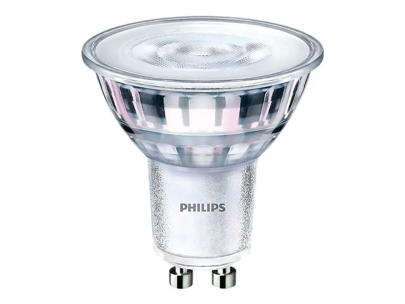 Alternativ bild 0 för Philips CorePro - LED-spotlight - form: PAR16 - GU10 - 4 W (motsvarande 50 W) - klass F - vitt ljus - 3000 K