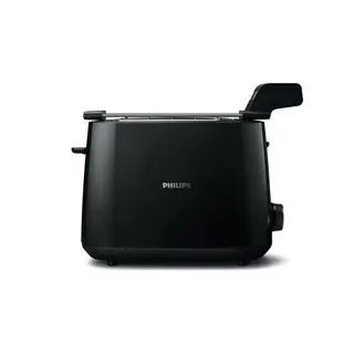 Produktfoto för Philips Daily Collection HD2583 - Brödrost - 2 skiva - 2 Kortplatser - svart