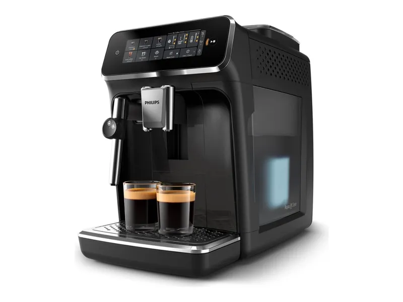 Alternativ bild 0 för Philips EP3321/40, Espressomaskin, 1,8 l, Kaffebönor, Inbyggd kvarn, Svart