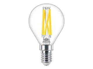 Produktfoto för Philips Filamentkronljuskälla klar 60 W P45 E14, 5,9 W, 60 W, E14, 806 LM, 15000 h, Varmt sken