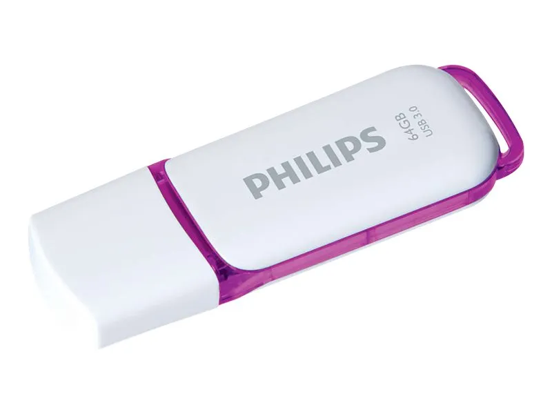 Alternativ bild 0 för Philips FM64FD75B Snow edition 3.0 - USB flash drive - 64 GB - 64GB - USB-minne