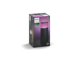 Produktfoto för Philips Hue - Calla Extension t/Utomhus Pollare White/Color Amb. Antracit Philips Hue