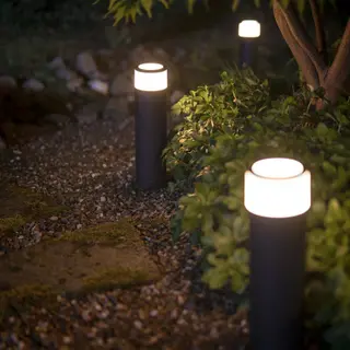 Produktfoto för Philips Hue - Calla Large Hue Utomhus Pollare Extension White/Color Amb. Philips Hue