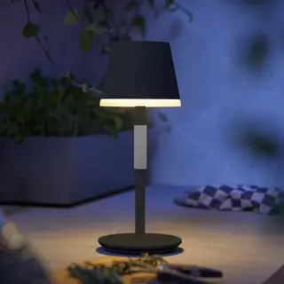 Produktfoto för Philips Hue - Hue Go Portable Bordslampa White&Color Amb. Black Philips Hue
