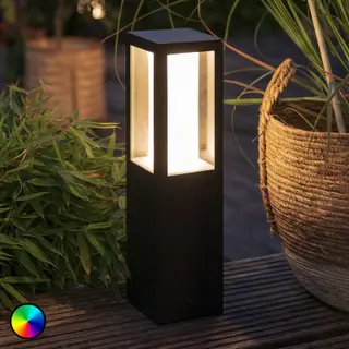 Produktfoto för Philips Hue - Impress Hue 24V Utomhus Pollare Low White/Color Amb. Philips Hue