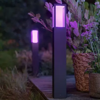 Produktfoto för Philips Hue - Impress Hue Utomhus Pollare High White/Color Amb. Philips Hue