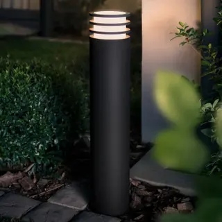 Produktfoto för Philips Hue - Lucca Utomhus Pollare High Hue White Antracit Philips Hue
