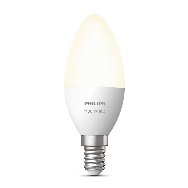 Bild 2 för Philips Hue - Philips Hue White 5.5W Bluetooth E14 Päronlampa Philips Hue