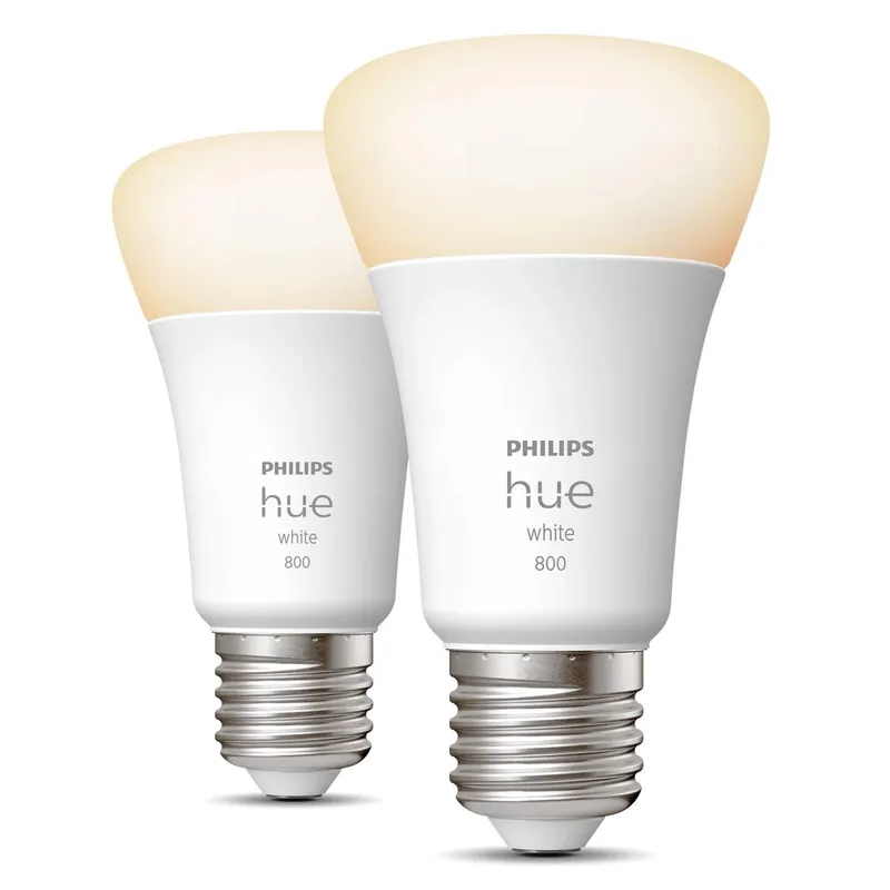 Bild 2 för Philips Hue - Philips Hue White 9W Bluetooth E27 Päronlampa 2 pcs. Philips Hue