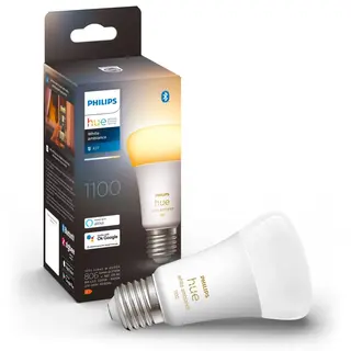 Produktfoto för Philips Hue - Philips Hue White Amb. 9W Bluetooth E27 Päronlampa Philips Hue