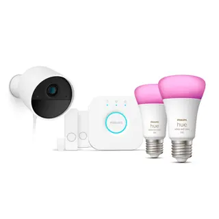 Produktfoto för Philips Hue Secure Cam Startpaket