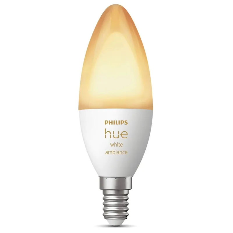 Bild 2 för Philips Hue White Ambiance Candle - E14-glödlampa