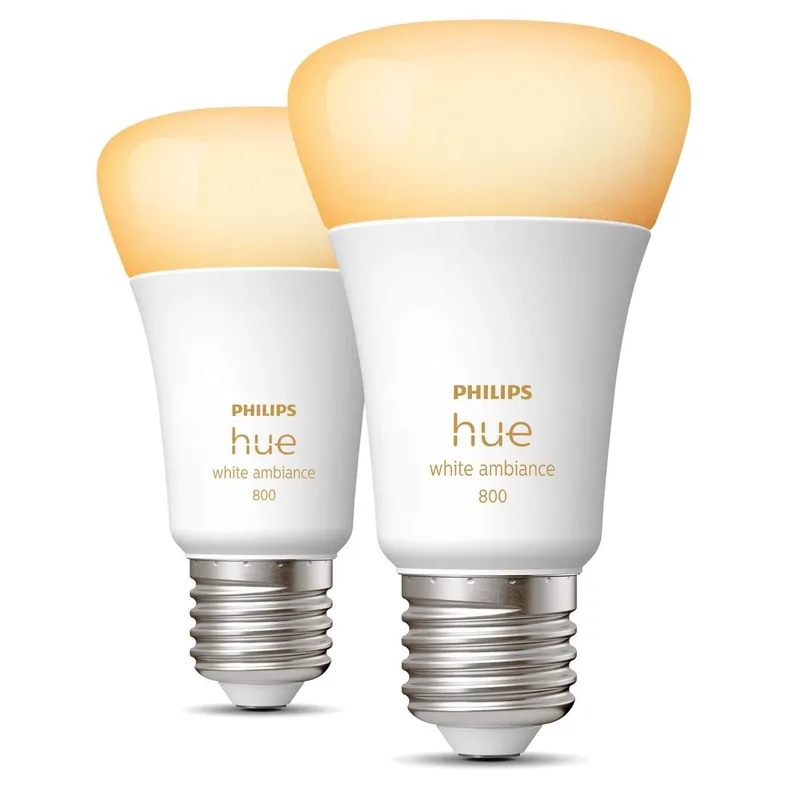 Bild 2 för Philips Hue White Ambiance - E27-lampor - 2-pack