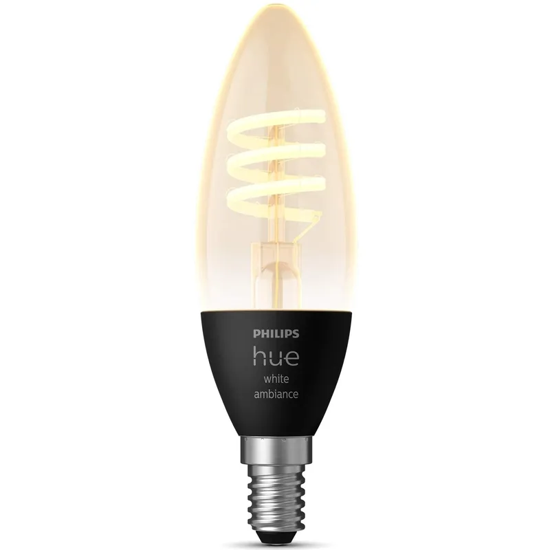 Bild 2 för Philips Hue White Ambiance Filament Candle - E14-glödlampa