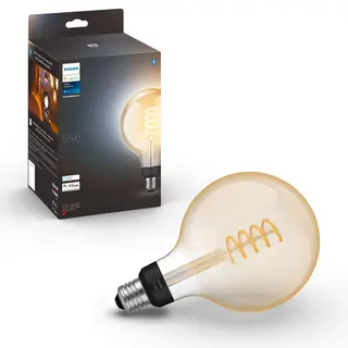 Produktfoto för Philips Hue White Ambiance Filament G125 globe - E27-glödlampa