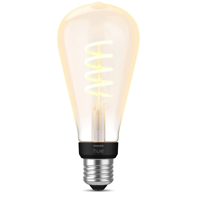 Bild 2 för Philips Hue White Ambiance Filament ST72 Edison - E27 glödlampa