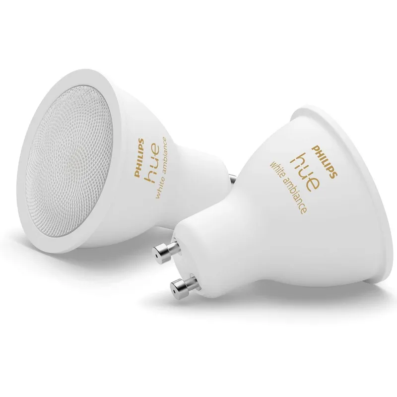 Bild 2 för Philips Hue White ambiance - GU10-lampor - 2-pack