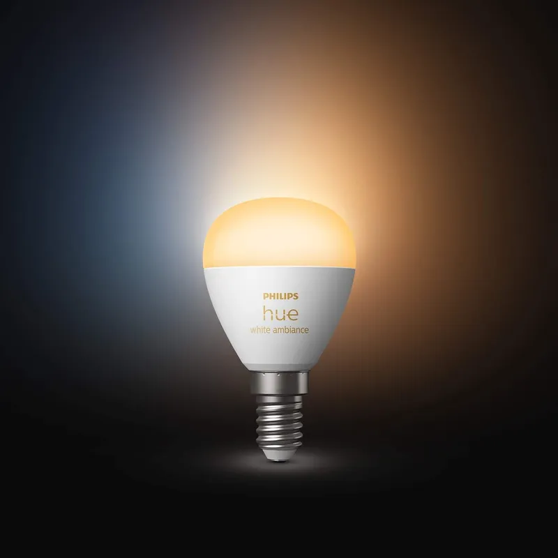 Bild 2 för Philips Hue White Ambiance Krone - E14-glödlampa