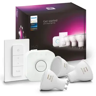 Produktfoto för Philips Hue White and Color Ambiance Starter Kit