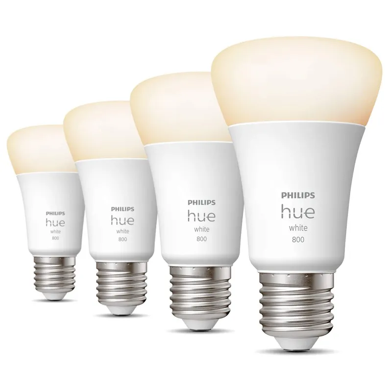 Bild 2 för Philips Hue White - E27-lampor - 4-pack