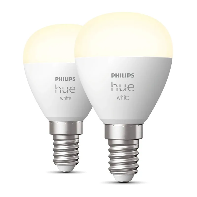 Bild 2 för Philips Hue White Krone - E14-glödlampor - 2-pack