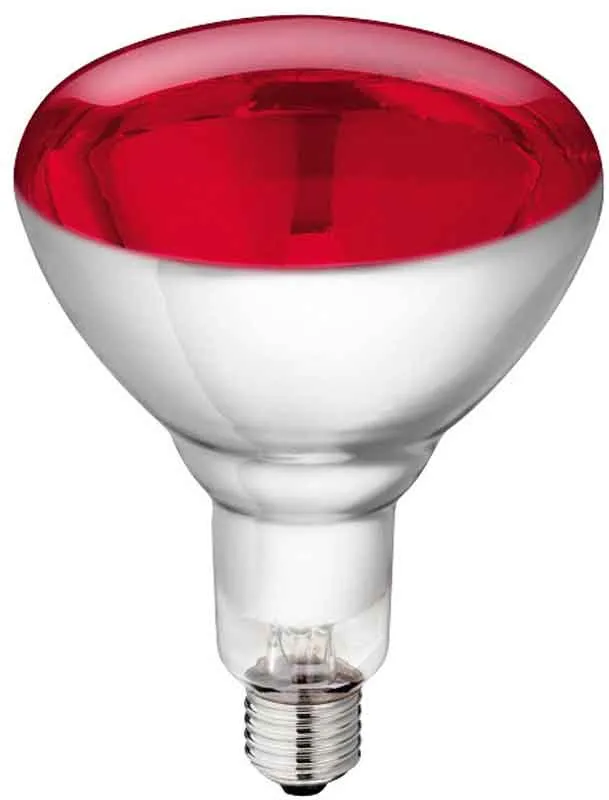 Alternativ bild 0 för Philips Infraröd glödlampa Heat lamp BR125 150W Red Dimmable E27