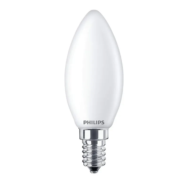 Bild 2 för Philips LED-glödlampa Candle 2.2W/827 (25W) Frosted 2-pack E14