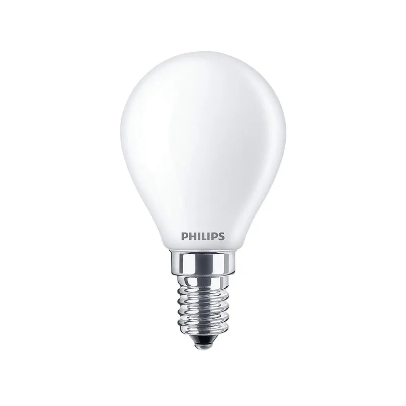 Bild 2 för Philips LED-glödlampa Classic Mini-ball 2.2W/827 (25W) Frosted 2-pack E14